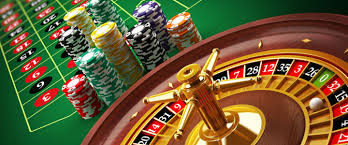 online roulette and casino table